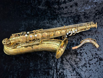 Photo Vintage Selmer Mark VI Tenor Sax – Raw Brass Players Special, Serial #159613